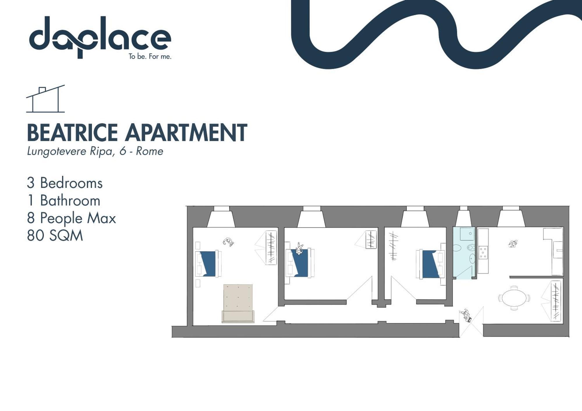 Daplace - Beatrice Apartment Rome Exterior photo